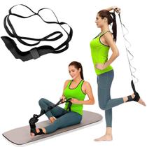 Fita MBfit Para Alongamento Pilates Yoga Fisioterapia Faixa Strap