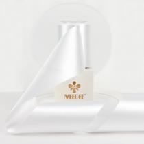Fita MEEDEE Lux de cetim dupla face 7,5 cm branca 10 m Fita MEEDEE Lux de cetim dupla face 7,5 cm branca 10 m
