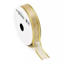 Fita Metalizada Progresso M012-015 15mm Cor 203 Ouro 10 Metros