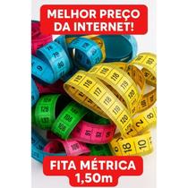 Fita Métrica 150cm - Para Academia, Medição Corporal, Corte e Costura, Artesanato e Uso Domiciliar e