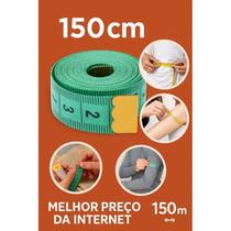 Fita Métrica 150cm - Para Academia, Medição Corporal, Corte e Costura, Artesanato e Uso Domiciliar e