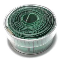 Fita Métrica 1,50M Com Estojo Acrílico Para Costura Ou Medida Corporal Cor Verde