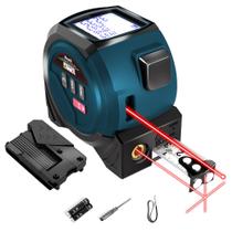Fita métrica a laser Rangefinder kzxil 40m com fita de 16 pés