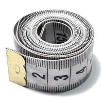 Fita Métrica Branca 1,50M Para Costura Alfaiate Ou Medida Corporal