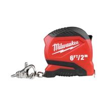 Fita Métrica Compacta Portátil Milwaukee De Alta Resistência Com Chaveiro 6FT 2M Para DIY E Fita Métrica Compacta Portátil Milwaukee De Alta Resistência Com Chaveiro 6FT 2M Para DIY E