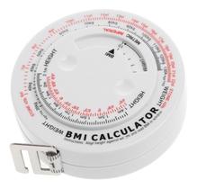 Fita Métrica Corporal Com Cálculo De Imc E Indicador De Risco Retrátil 150 Cm Fita Métrica Corporal Com Cálculo De Imc E Indicador De Risco Retrátil 150 Cm