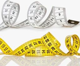 Fita Métrica Corporal Costura Trena 150cm 1,5m Medida 2 Unid