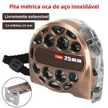 Fita Métrica De Aço Inoxidável À Prova D'água De Alta Precisão 3/5/7,5M Prevenção De Ferrugem Para