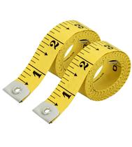 Fita Métrica de Tecido raajsee 2 Unidades 150 cm Macia para Costura