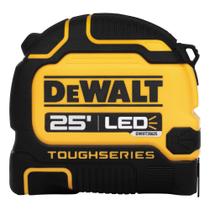 Fita métrica DEWALT 7.5m Lighted LED Tough Series