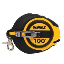 Fita Métrica DEWALT DWHT34036L - 30m, Borracha Cromada com Bloqueio Automático Fita Métrica DEWALT DWHT34036L - 30m, Borracha Cromada com Bloqueio Automático