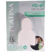 Fita Métrica Ergonômica 1,5 Metros Platina