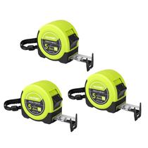 Fita métrica HAUTMEC de 5 m/16 pés em dupla escala métrica/imperial Fita métrica HAUTMEC de 5 m/16 pés em dupla escala métrica/imperial