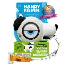 Fita métrica interativa para cães Handy Famm de 8 pés para crianças a partir de 3 anos