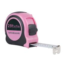 Fita métrica Lichamp Pink 7,6 m x 2,5 cm com frações, 1 pacote