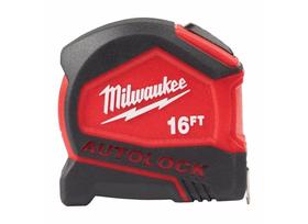 Fita métrica Milwaukee Autolock 5m/16 pés com freio de bloqueio automático