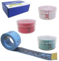 Fita Metrica para Costura 1,5m Kit com 12 Pecas Colors na Caixa - Blessed
