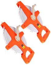 Fita métrica QWORK Fiberglass 1,5 cm x 100 m, pacote com 2 unidades Fita métrica QWORK Fiberglass 1,5 cm x 100 m, pacote com 2 unidades