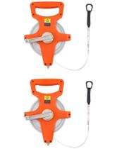 Fita métrica QWORK Fiberglass 1,5 cm x 50 m, pacote com 2 unidades Fita métrica QWORK Fiberglass 1,5 cm x 50 m, pacote com 2 unidades