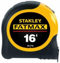 Fita Métrica STANLEY Fat Max 33-716 - 5m com Retorno Automático