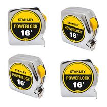 Fita Métrica Stanley Powerlock 16 Pés/5m - Pacote com 4 Lâminas de Aço
