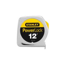 Fita Métrica Stanley PowerLock 33-212 (3,6m) com Marcas de Pinos