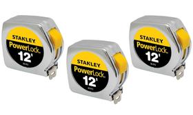 Fita Métrica Stanley PowerLock 3,6m/12pés - Com Revestimento em Poliéster Mylar