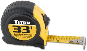Fita Métrica Titan 10908 - 10m/33 pés com Marcação de Leitura Rápida