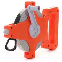 Fita Métrica Trena Longa Profissional 50 Metros Manivela Fita Métrica Trena Longa Profissional 50 Metros Manivela