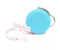 Fita Métrica Trena Mini Chaveiro 1,50mts C/Trava Circular -