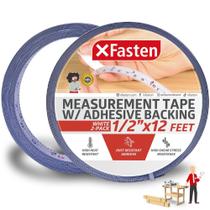 Fita métrica XFasten de 0,5 cm x 3,6 m (pacote com 2) adesivo traseiro Fita métrica XFasten de 0,5 cm x 3,6 m (pacote com 2) adesivo traseiro