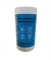 Fita micropore 100mmx10mcx c/ 3 un
