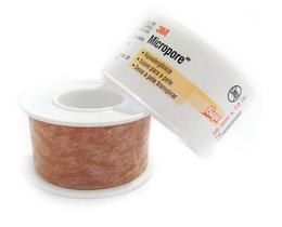 Fita Micropore 25X1Om Bege 3M