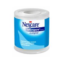 Fita Micropore 5cmx4,5m (Branca) - Nexcare 3M