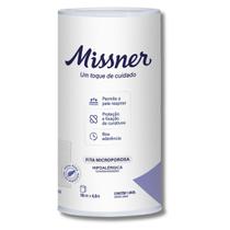 Fita Micropore Branco 10cm x 4,5m Hipoalérgica Missner