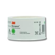 Fita Micropore Branco 2,5cm x 10m 1530 3M Fita Micropore Branco 2,5cm x 10m 1530 3M