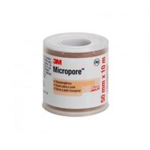 Fita Micropore Hipoalergênica 50mm x 10m Bege - 3M
