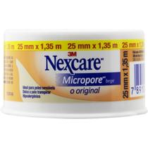Fita Micropore Nexcare Bege 25MM X 1,35M