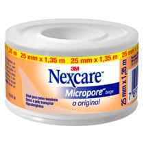 Fita Micropore Nexcare Bege 25mm x 1,5m com 1 Unidade