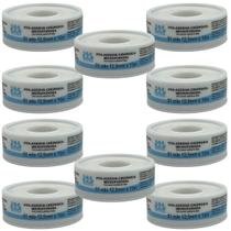 Fita Micropore Wiltex Branco 1,2cm x 10m Kit com 10 Unidades