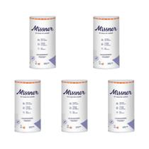 Fita Microporosa Branca 10cm X 10m Missner - Kit de 05 unidades