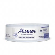 Fita Microporosa Branca 1,2cm X 4,5m - Missner (6 Unid) Fita Microporosa Branca 1,2cm X 4,5m - Missner (6 Unid)