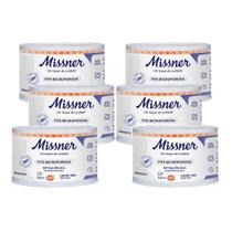 Fita Microporosa Branca 2,5 cm x 10 m (MISSNER) - 06 Unidades Fita Microporosa Branca 2,5 cm x 10 m (MISSNER) - 06 Unidades