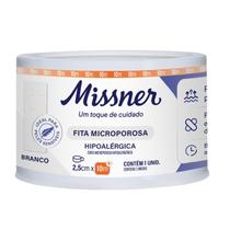 Fita Microporosa Branca 2,5cm X 10m - Missner