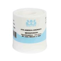 Fita Microporosa Cirúrgica Branca 5cm X 10m - Wiltex Fita Microporosa Cirúrgica Branca 5cm X 10m - Wiltex