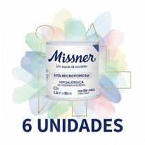 Fita Microporosa para Curativos Sem Dor ao Remover 2,5cm x 90cm C'6 Fita Microporosa para Curativos Sem Dor ao Remover 2,5cm x 90cm C'6