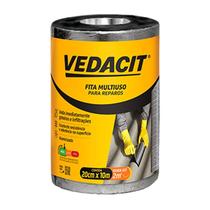 Fita Multiuso 20cm X 10m Alumínio Vedacit