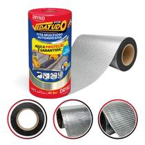 Fita Multiuso Alumínio Impermeabilizante 30 cm x 10 m Vedatudo Dryko Manta Asfáltica Autoadesiva Baú