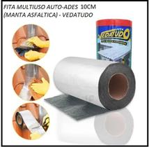 Fita multiuso auto-ades 10cm (manta asfaltica) - venda por metro