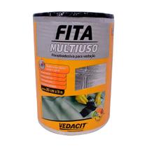 Fita Multiuso Autoadesiva para Vedação 20cmx10m Vedacit Fita Multiuso Autoadesiva para Vedação 20cmx10m Vedacit